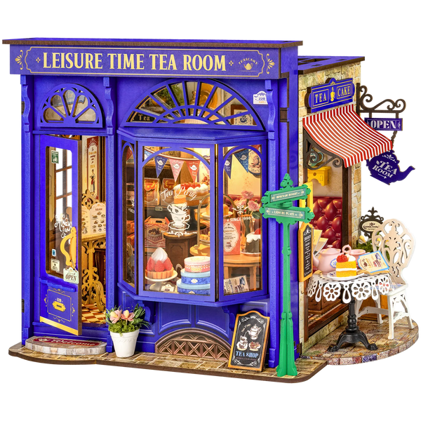Productfoto van de Robotime Leisure Time Tea Room