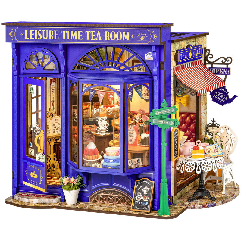 Productfoto van de Robotime Leisure Time Tea Room