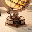 De voet van de sokkel van de Robotime Luminous Globe
