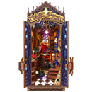 Productfoto van de Robotime Magic Fantasy Corner, book nook bouwpakket van een kleine woonkamer in fantasy-stijl 