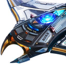 Close-up van de kop van de Robotime Manta Ray