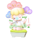 Carefree Days variant van de Robotime Nanci Best Wishes blind box serie