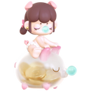 Get Rich variant van de Robotime Nanci Best Wishes blind box serie
