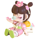 Having a Rest variant van de Robotime Nanci Blooming Girls blind box serie