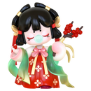 Red Beans of Wishes variant van de Robotime Nanci Chinese Poetry blind box serie