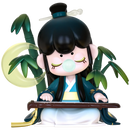 Deep Forest variant van de Robotime Nanci Chinese Poetry blind box serie