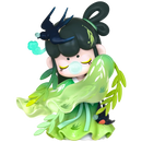 Dancing Willow variant van de Robotime Nanci Chinese Poetry blind box serie