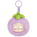 Mangosteen variant van de Robotime Nanci Fruit Mood Surprise Plush Pendant blind box serie