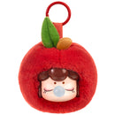 Apple variant van de Robotime Nanci Fruit Mood Surprise Plush Pendant blind box serie
