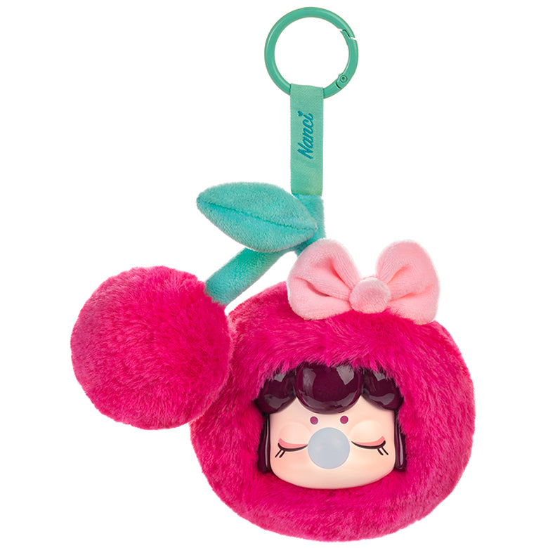 Cherry variant van de Robotime Nanci Fruit Mood Surprise Plush Pendant blind box serie