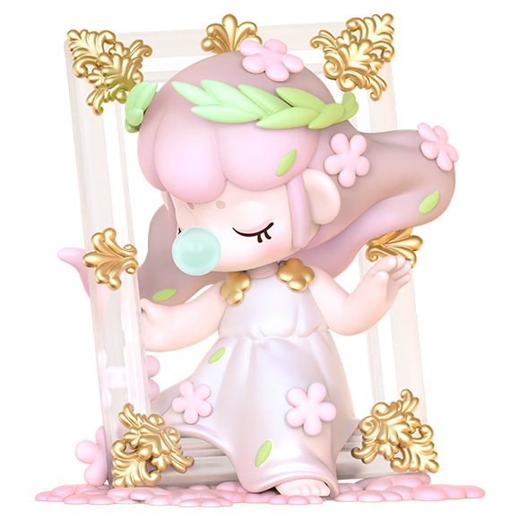 Painting Escapee variant van de Robotime Nanci Museum of Fantasy blind box serie