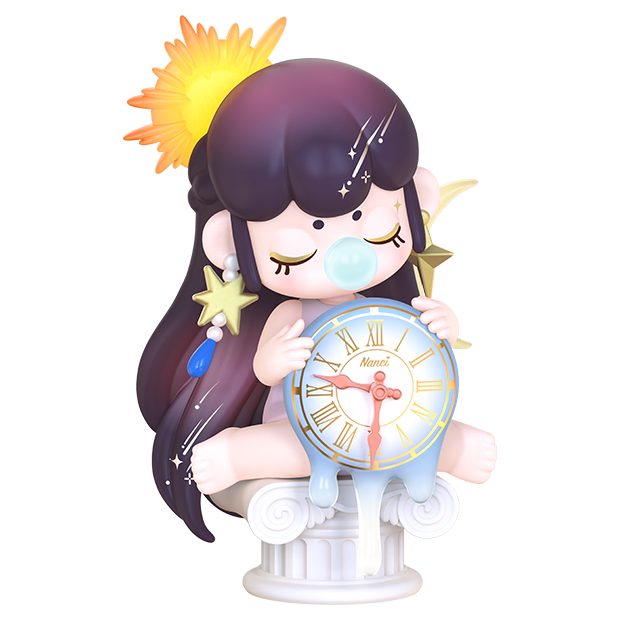 Time Guardian variant van de Robotime Nanci Museum of Fantasy blind box serie