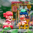 Greater Heat en Lesser Heat varianten van de Robotime Nanci Solar Spring blind box serie