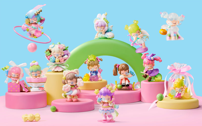 Alle varianten van de Robotime Nanci Sweet Time blind box serie
