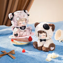 Pink Maid en Gentleman varianten van de Robotime Nanci Tea Time Kitties blind box serie