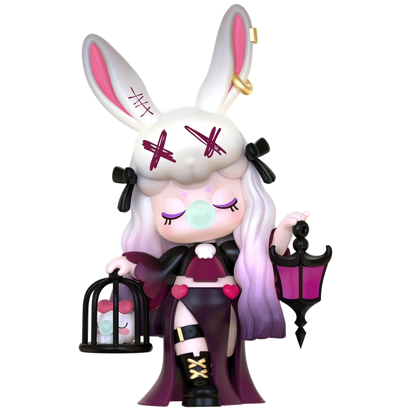 Nightmare variant van de Robotime Nanci's Dream blind box serie