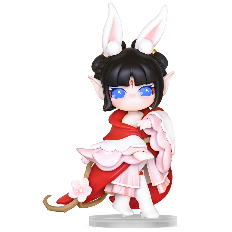 Matchmaking Rabbit variant van de Robotime Suri’s Nine Spirits of the Peach Blossom Land blind box serie