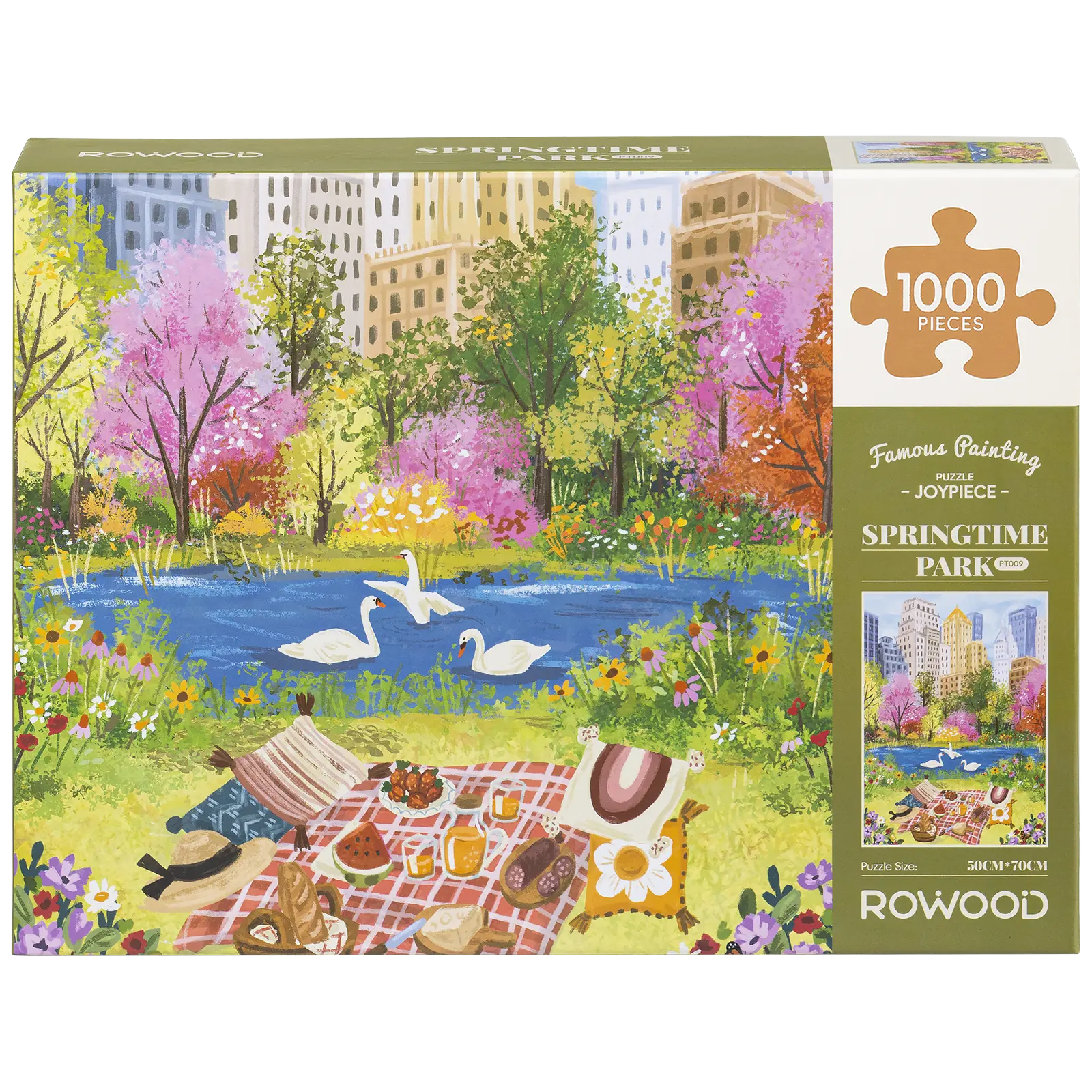 Robotime Springtime Park | Legpuzzel park lente | Robotime Nederland