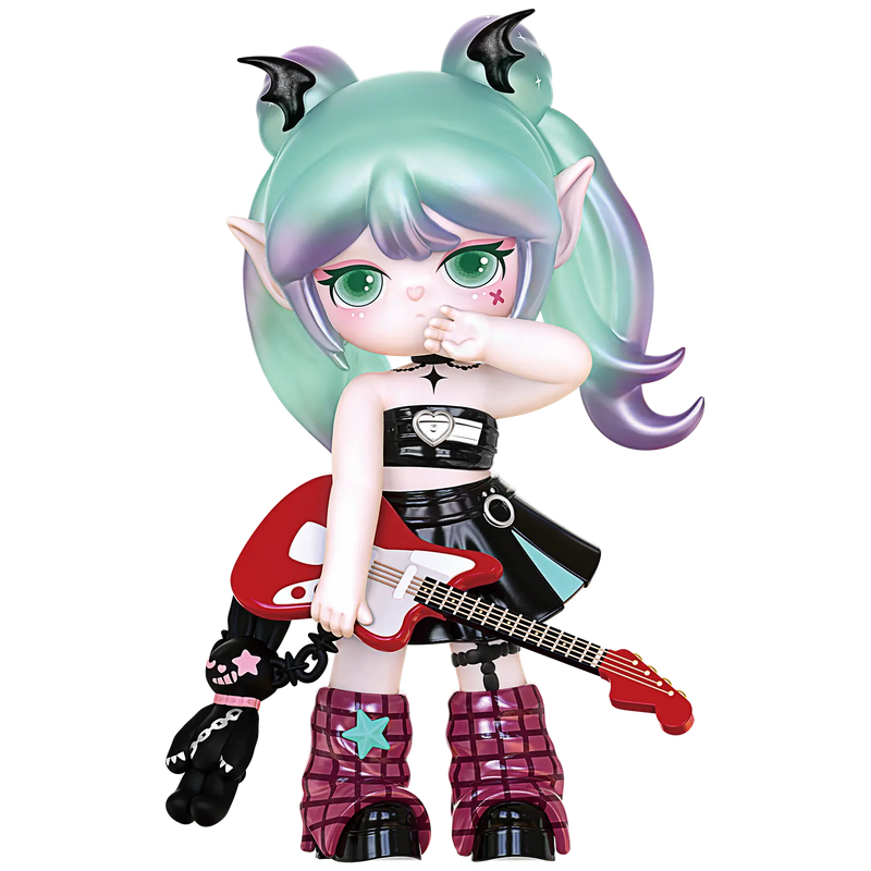 Bass Girl variant van de Robotime Suri’s Colorful Girls blind box serie