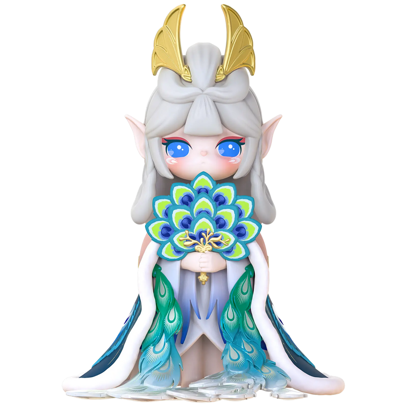 The Peacock Goddess of Mercy variant van de Robotime Suri’s Journey to the West blind box serie