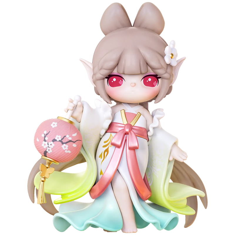 Lantern Maiden variant van de Robotime Suri’s Lingfeng Town blind box serie