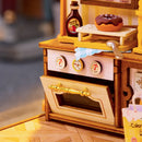 Het oventje in de Robotime Sweetie's Donut Shop
