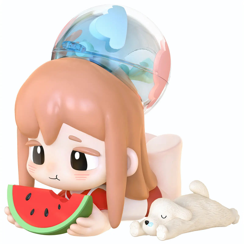 Melon Melody variant van de Robotime Yozco’s Mood Diary blind box serie