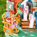 Twee Hattifatteners staan in de Rolife Snorkmaiden’s Garden Party