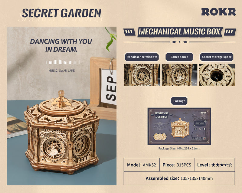 Robotime Secret Garden AMK52