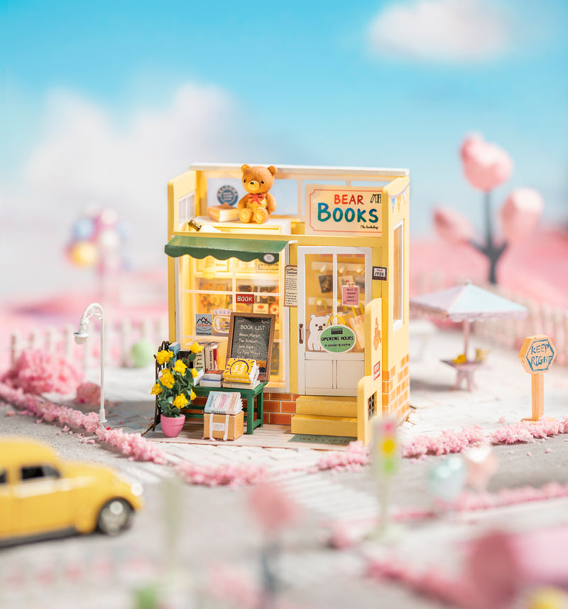 Robotime Mind-Find Bookstore DG152