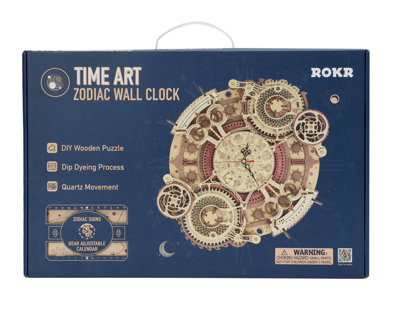 Robotime Zodiac Wall Clock LC601