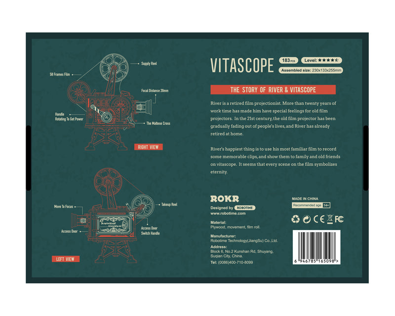 Robotime Vitascope LK601