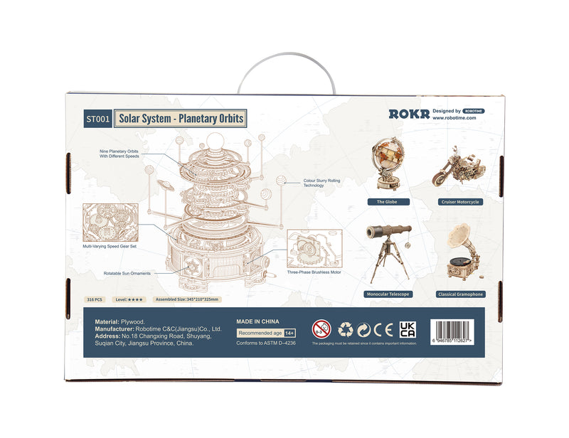 Robotime Mechanical Orrery ST001