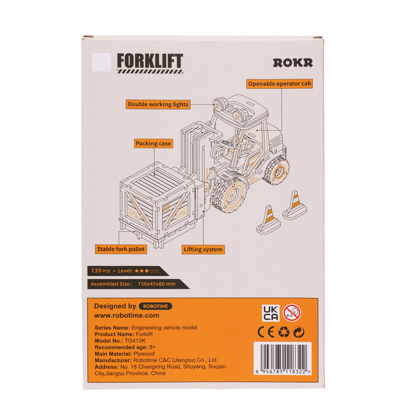 Robotime Forklift TG413K