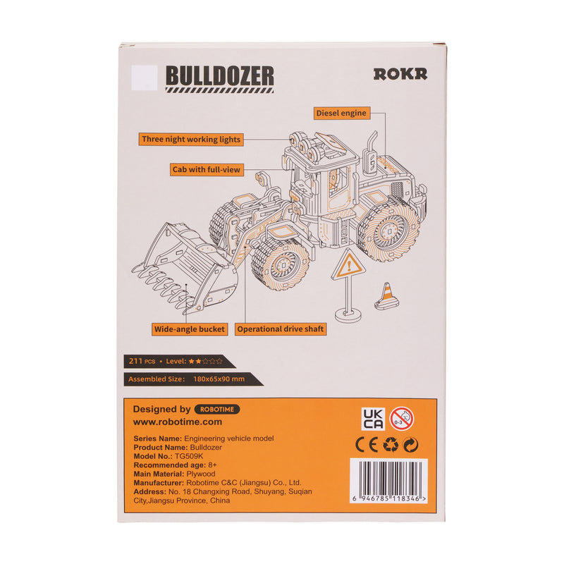 Robotime Bulldozer / Front-end Loader TG509K