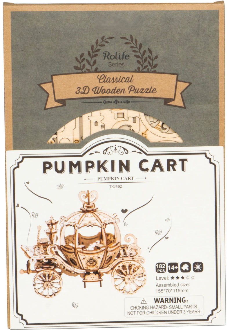 Robotime Pumpkin Cart TG302