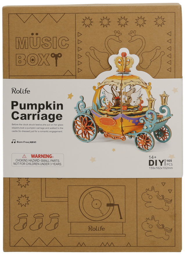 Robotime Pumpkin Carriage AM41