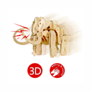 Robotime Sound Control Walking Mammoth A400