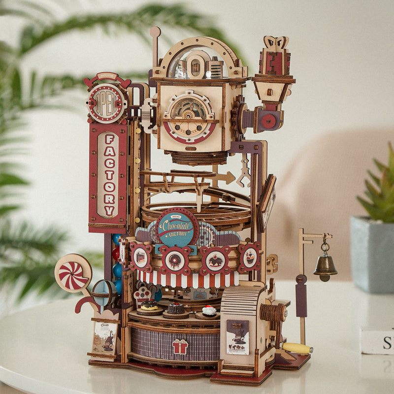 Robotime Chocolate Factory Marble Run LGA02