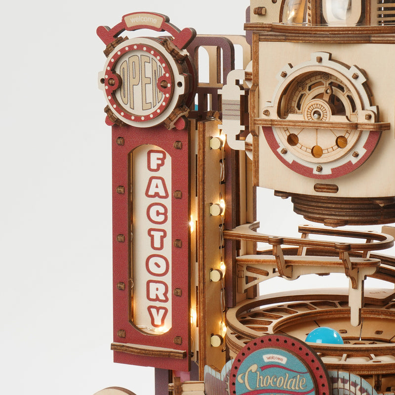 Robotime Chocolate Factory Marble Run LGA02